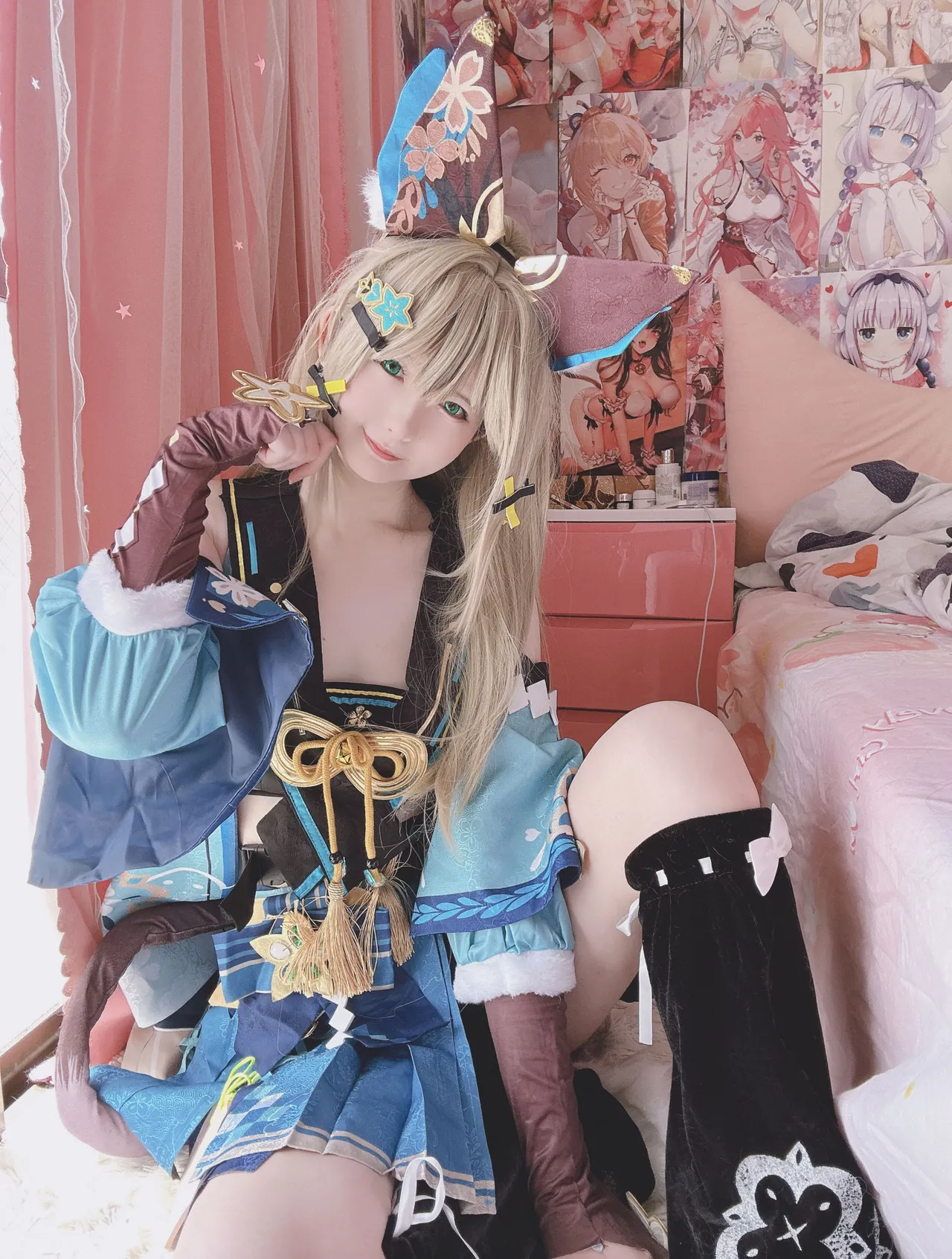 Xidaidai 习呆呆 綺良々 Kirara-erohere4.webp